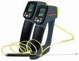 Portable IR Thermometer logs measurements to memory.