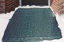Heated Floor Mat eliminates snow, ice, and water worries.