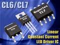 Linear LED Drivers deliver fixed 100 mA output.