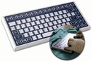 Keyboard suits military, industrial, and medical use.