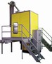 Electrostatic Separators reclaim metal/plastic material.