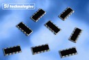 R-C Chip Networks reduce number of PC board components.