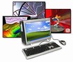 Computer includes dual NVIDIA Quadro® FX 3500 graphic cards.