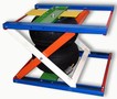 Scissor Lift features one-to-one direct lifting ratio.