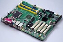 ATX Motherboard utilizes Intel® dual-core processors.