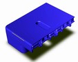 Pallets feature molded slot for RFID tags.