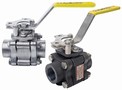 Ball Valves carry ANSI Class 600 rating.