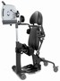 Wheelchair Rehabilitation Aid helps condition upper body.
