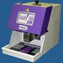 Laser Engraver takes 1-3 min to etch image into plates.