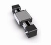 Actuator suits applications requiring external guidance.