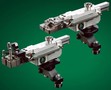 Robotic Arm suits stretch blow mold applications.
