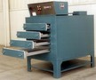 Electric Universal Oven produces temperatures to 500°F.