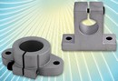 Shaft Supports feature cast aluminum construction.