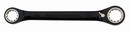 Ratcheting Wrenches feature spline box ends.