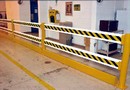 Modular Barrier provides protection by stopping fork trucks.