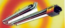 Infrared Heaters operate on natural gas or propane.