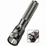 Rechargeable LED Flashlight offers multiple light levels.