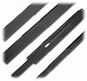 Solid Bearing Slides feature telescoping design.