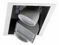 Adjustable Light Fixtures feature semi-recessed design.