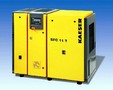 Rotary Screw Compressor features variable speed drive.