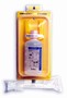 Bottled Eyewash features dust-resistant cover.