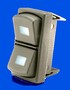 Rocker Switch includes LED backlighting.