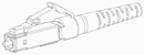 Secure Keyed LC Connector comes in single-/multi-mode types.
