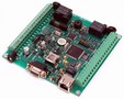 Dual-Door Access Controller can be powered via Cat5 cable.