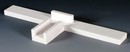 Alumina Ceramic withstands temperatures to 3,000°F.