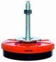 Heavy-Duty Mounts dampen viration and noise.