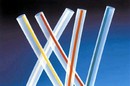 Fluoropolymer Tubing distinguishes one line from another.