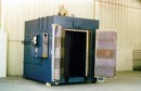 Walk-in Oven is used for heat-treating steel parts.