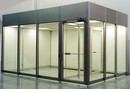 Modular Cleanroom Walls feature bolt-together installation.