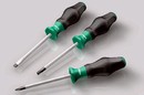 Screwdrivers feature comfortable, ergonomic handle.