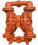 Aluminum Diaphragm Pumps operate up to 125 psig.