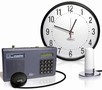 Wall Clock System wirelessly synchronizes to GPS signal.