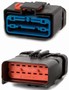 Electrical Connectors have heavy-duty, in-line design.