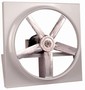Direct Drive Panel Fan employs TEFC industrial-duty motor.