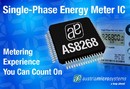 Energy Metering IC includes embedded Flash memory.