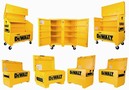 Job Site Storage Boxes feature heavy-duty construction.