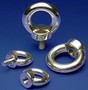 Metric Eye Bolts and Eye Nuts are made of stainless steel.