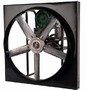 Panel Fan uses V-belt drives for low speed operation.