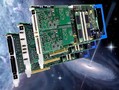 Hub enables synchronization of up to 270 PCI cards.