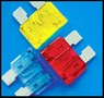 Fuses protect vital electrical components.