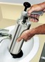 Water Ram uses a shock wave to clear clogged drains.