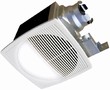 Bathroom Ventilating Fans feature in-ceiling design.