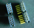Printed Circuit Connector features modular design.