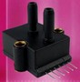 SPI Bus Pressure Sensor has micromachined silicon elements.