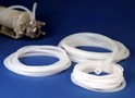 Silicone Tubing meets demands of peristaltic pumps.