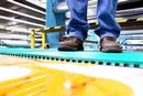 Extruded PVC Matting provides slip resistance.